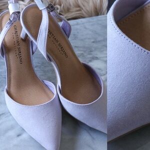 Christian Siriano Women's Soft Purple Heels
